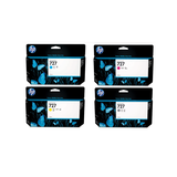 HP 727 Ink Cartridge, 130ML & 300 ML ( VARIOUS COLORS AVAILABLE)