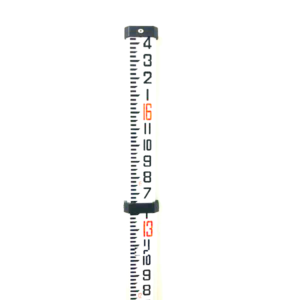 Scaleed Rod Dual Scale Builder's Rod- 4M or 5M – Lewis Instruments Ltd